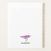 積み重ねカラフル鳥 プランナー手帳 (裏面)