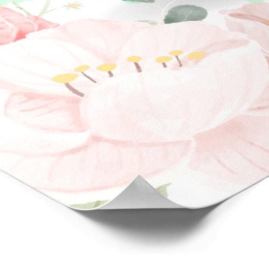 積み重ねコーヒーカップカラフルウォールポスター ポスター (角)