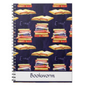 積み重ねブックブックブックウォームノートブック ノートブック (正面)