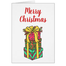 積み重ね包まれたクリスマスプレゼントクリスマス