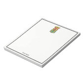 積み重ね包まれたクリスマスプレゼントクリスマス ノートパッド (回転)