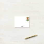 積み重ね包まれたクリスマスプレゼントクリスマス ポストイット (デスク上)