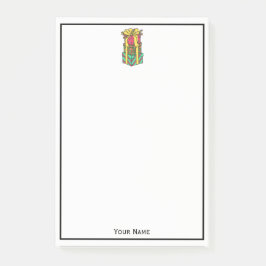 積み重ね包まれたクリスマスプレゼントクリスマス ポストイット