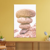 積み重ね岩 キャンバスプリント (インサイチュ (リビング))