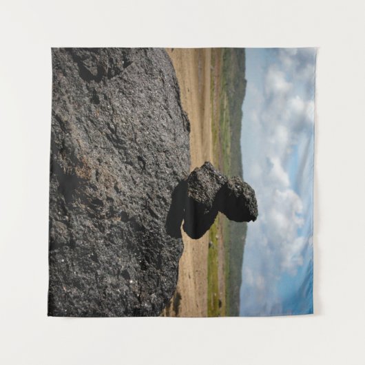 積み重ね岩 タペストリー (正面(横))