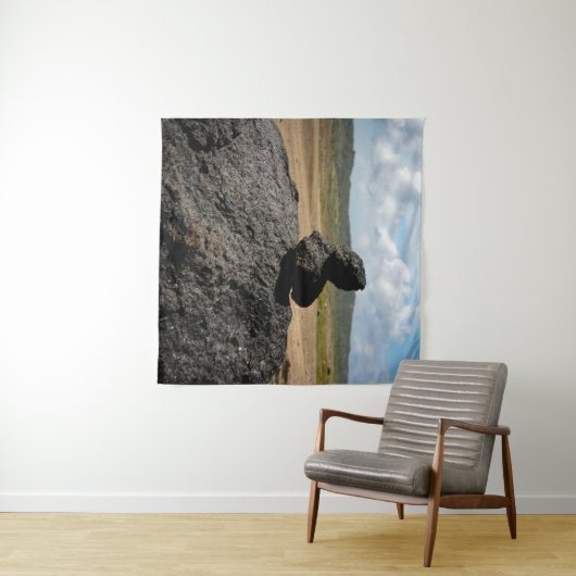 積み重ね岩 タペストリー (インサイチュ(横))