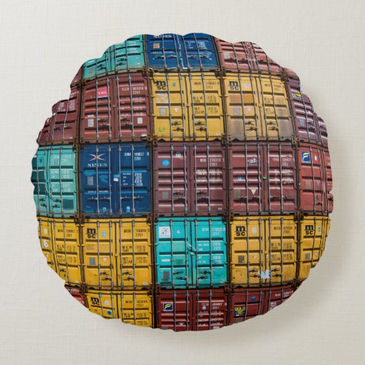 積み重ね式貨物トレーラ ラウンドクッション (正面)