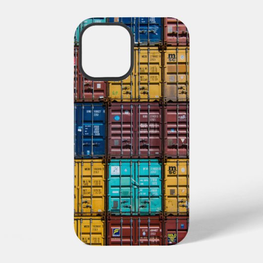 積み重ね式貨物トレーラ iPhoneケース (裏面)