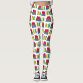 積み重ね数々の模様 レギンス (正面)