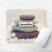 積み重ね石瞑想的なケルン マウスパッド (マウス)