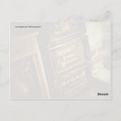 積み重ね素朴られた木箱の箱が色あせた ポストカード (裏面)