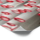 積み重ね転がた紙 ポスター (角)