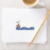 積上げラベルのカモメ ラベル (インサイチュ)