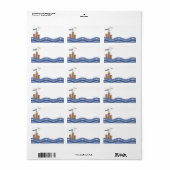 積上げラベルのカモメ ラベル (フルシート)