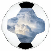 積乱雲の群れ サッカーボール (正面)