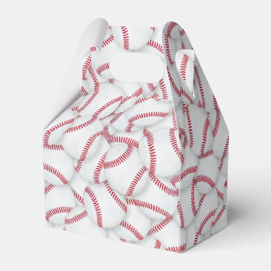 積層ベースボールパターン誕生日 フェイバーボックス (正面サイド)