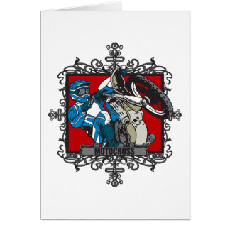 積極的なモトクロス