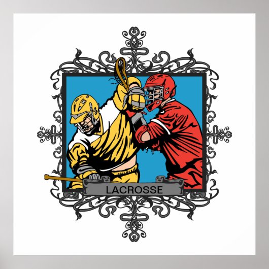 積極的なラクロス ポスター (正面)