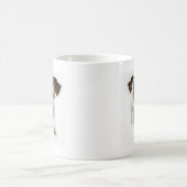 積極的な犬 コーヒーマグカップ (中央)