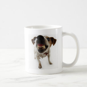 積極的な犬 コーヒーマグカップ