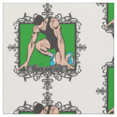 積極的な陸上競技 ファブリック (クローズアップ)