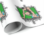 積極的な陸上競技 ラッピングペーパー (ロールコーナー)