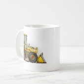 積込み機のコーヒー・マグ コーヒーマグカップ (正面左)