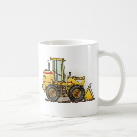 積込み機のコーヒー・マグ コーヒーマグカップ (右)