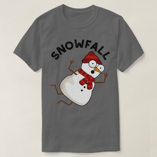 積雪おもしろい積雪パンス1 Tシャツ (デザイン正面)