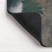 積雪の衛星観測 マウスパッド (コーナー)