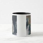 積雪の衛星観測 マグカップ (中央)