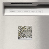 積雪カエデ日本の マグネット (インサイチュ (食洗機))