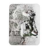 積雪トラクター マグネット (縦)