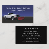 積雪トラックサービス 名刺 (正面/裏面)