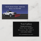 積雪トラックサービス 名刺 (正面/裏面)