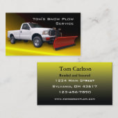 積雪トラックサービス 名刺 (正面/裏面)