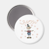 積雪プリミカル雪だるま マグネット (正面/裏面)