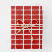 積雪レンガ縁ど ラッピングペーパーシート (インサイチュ)