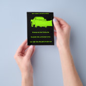 積雪付き積雪荷用台車 チラシ (手)