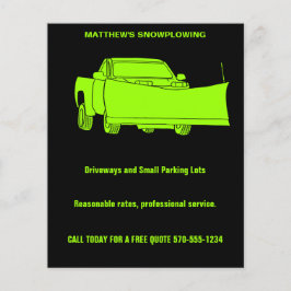 積雪付き積雪荷用台車 チラシ