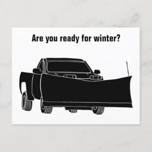 積雪付き積雪荷用台車 ポストカード