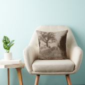 積雪地帯の大気写真 クッション (椅子)