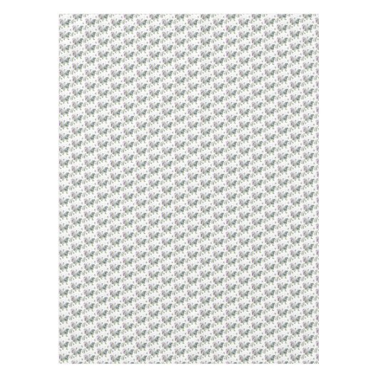 積雪時間 テーブルクロス (正面)