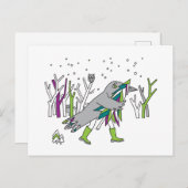 積雪時間 ポストカード (正面/裏面)