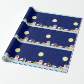 積雪村 ラッピングペーパー (アンロールド)