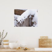 積雪柵ポスター ポスター (キッチン)