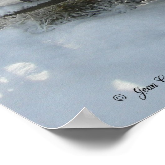 積雪車 ポスター (角)