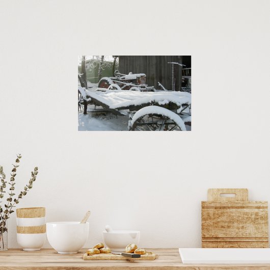 積雪車 ポスター (キッチン)