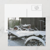 積雪車 ポストカード (正面/裏面)