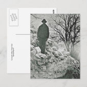 積雪 ポストカード (正面/裏面)